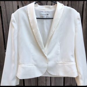 White blazer